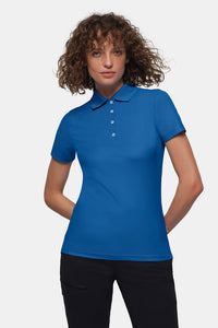 HAKRO Damen Poloshirt COOLMAX® ECO 206 royalblau