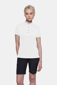HAKRO COTTON TEC® Damen Poloshirt 214 weiß