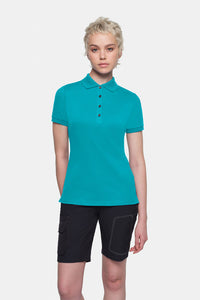 HAKRO COTTON TEC® Damen Poloshirt 214 smaragd