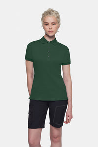 HAKRO COTTON TEC® Damen Poloshirt 214 tanne