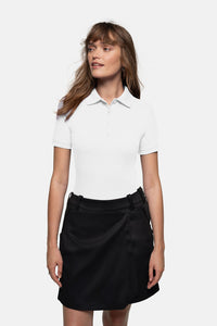 HAKRO Damen Poloshirt MIKRALINAR® 216 weiß