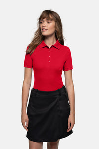 HAKRO Damen Poloshirt MIKRALINAR® 216 rot