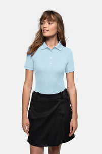 HAKRO Damen Poloshirt MIKRALINAR® 216 eisblau