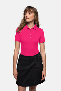 HAKRO Damen Poloshirt MIKRALINAR® 216 magenta