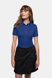 HAKRO Damen Poloshirt MIKRALINAR® 216 ultramarinblau