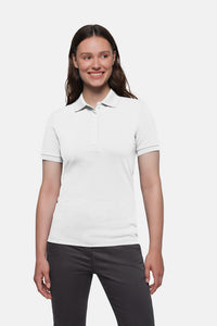 HAKRO Damen Poloshirt Stretch 222 weiß