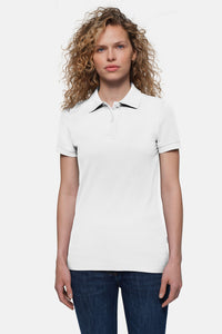 HAKRO Damen Poloshirt Top 224 weiß