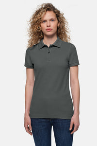 HAKRO Damen Poloshirt Top 224 anthrazit