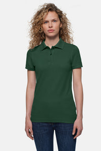 HAKRO Damen Poloshirt Top 224 tanne