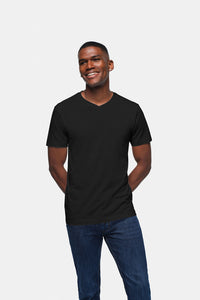 HAKRO V-Shirt Classic 226 schwarz