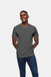 HAKRO V-Shirt Classic 226 anthrazit