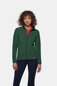 HAKRO Damen Fleecejacke ECO 246 tanne