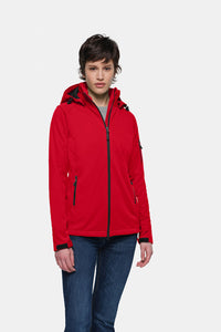 HAKRO Damen Softshelljacke 248 rot