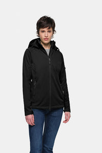 HAKRO Damen Softshelljacke 248 schwarz