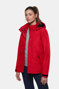 HAKRO Damen 3-in-1 Activejacke 253 rot