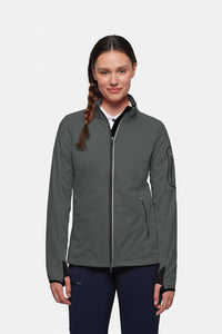 HAKRO Damen Light-Softshelljacke 256 anthrazit