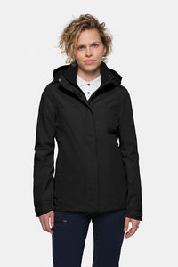 HAKRO Damen Regenjacke 262 schwarz