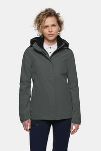 HAKRO Damen Regenjacke 262 anthrazit