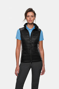 HAKRO Damen Hybridweste Contrast 264 schwarz