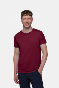 HAKRO COTTON TEC® T-Shirt 269 weinrot