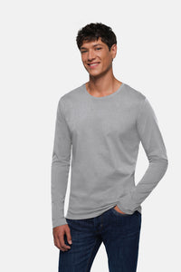 HAKRO Longsleeve Heavy 278 grau meliert