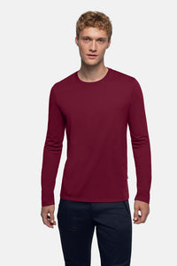 HAKRO Longsleeve MIKRALINAR® 279 weinrot