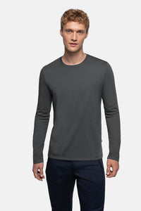 HAKRO Longsleeve MIKRALINAR® 279 karbongrau
