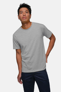 HAKRO T-Shirt MIKRALINAR® 281 grau meliert