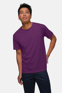 HAKRO T-Shirt MIKRALINAR® 281 aubergine