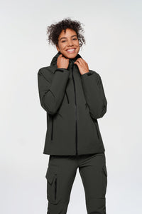 HAKRO Damen High-Activejacke ECO 284 karbongrau