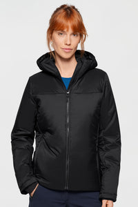 HAKRO Damen Kapuzen-Thermo-Loftjacke 289 schwarz