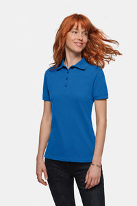 HAKRO Damen Poloshirt Bio-Baumwolle 301 royalblau