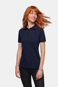 HAKRO Damen Poloshirt Bio-Baumwolle 301 tinte