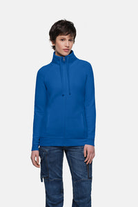 HAKRO Damen Sweatjacke Premium 406 royalblau