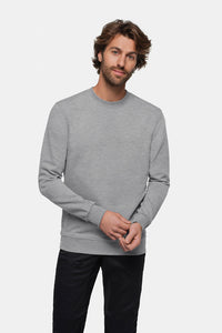 HAKRO Sweatshirt MIKRALINAR® 475 grau meliert