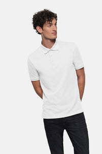 HAKRO Poloshirt Bio-Baumwolle 501 weiß