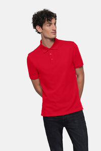 HAKRO Poloshirt Bio-Baumwolle 501 rot