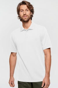 Label-Free Poloshirt Heavy MIKRALINAR® ECO 503 weiß
