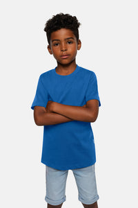 HAKRO Kinder T-Shirt Bio-Baumwolle 521 royalblau
