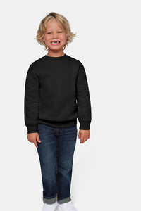 HAKRO Kinder Sweatshirt Bio-Baumwolle 541 schwarz