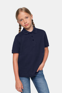 HAKRO Kinder Poloshirt Bio-Baumwolle 545 tinte