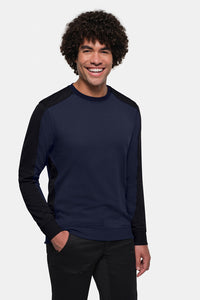 HAKRO Sweatshirt Contrast MIKRALINAR® ECO 549 tinte/schwarz