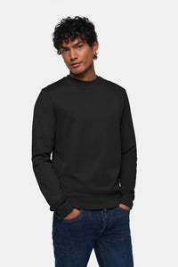 HAKRO Sweatshirt MIKRALINAR® ECO 550 schwarz