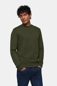 HAKRO Sweatshirt MIKRALINAR® ECO 550 olive