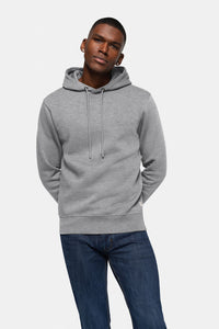 HAKRO Kapuzen-Sweatshirt Bio-Baumwolle 560 grau meliert