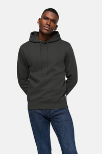 HAKRO Kapuzen-Sweatshirt Bio-Baumwolle 560 karbongrau