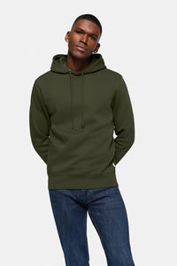 HAKRO Kapuzen-Sweatshirt Bio-Baumwolle 560 olive