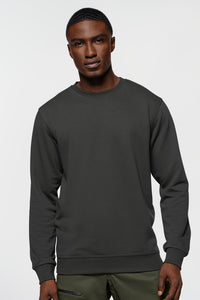 Label-Free Sweatshirt Heavy MIKRALINAR® ECO 567 karbongrau