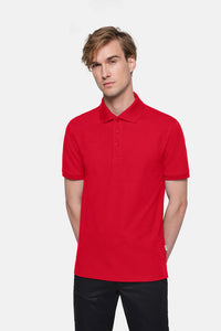 HAKRO Poloshirt MIKRALINAR® ECO 569 rot