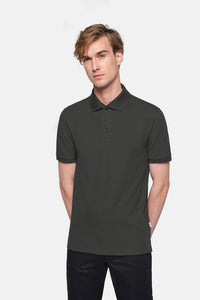HAKRO Poloshirt MIKRALINAR® ECO 569 karbongrau